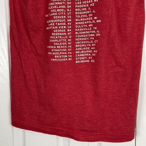 Tultex Keith Urban Ripcord Tour 2016 fan t-shirt Womens M - Picture 6 of 7